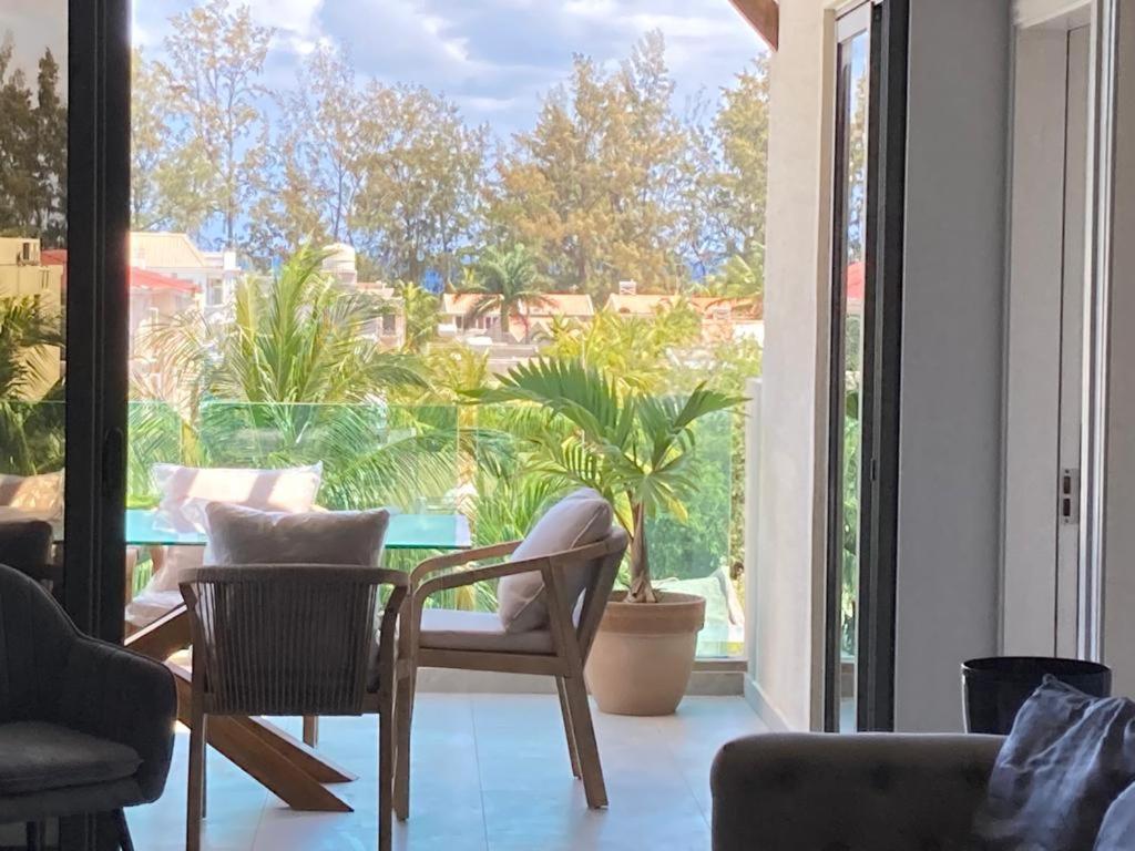 Flic-en-Flacq Splendide Penthouse Vue Mer A 5 Mn A Pied De La Plage מראה חיצוני תמונה