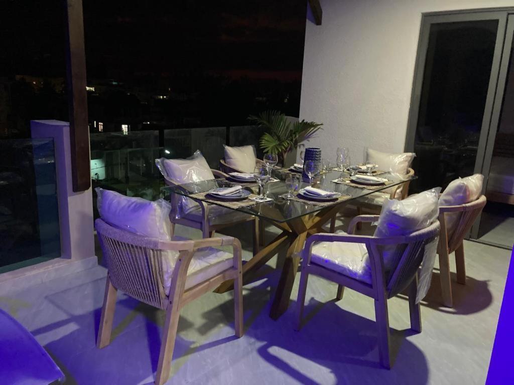 Flic-en-Flacq Splendide Penthouse Vue Mer A 5 Mn A Pied De La Plage מראה חיצוני תמונה