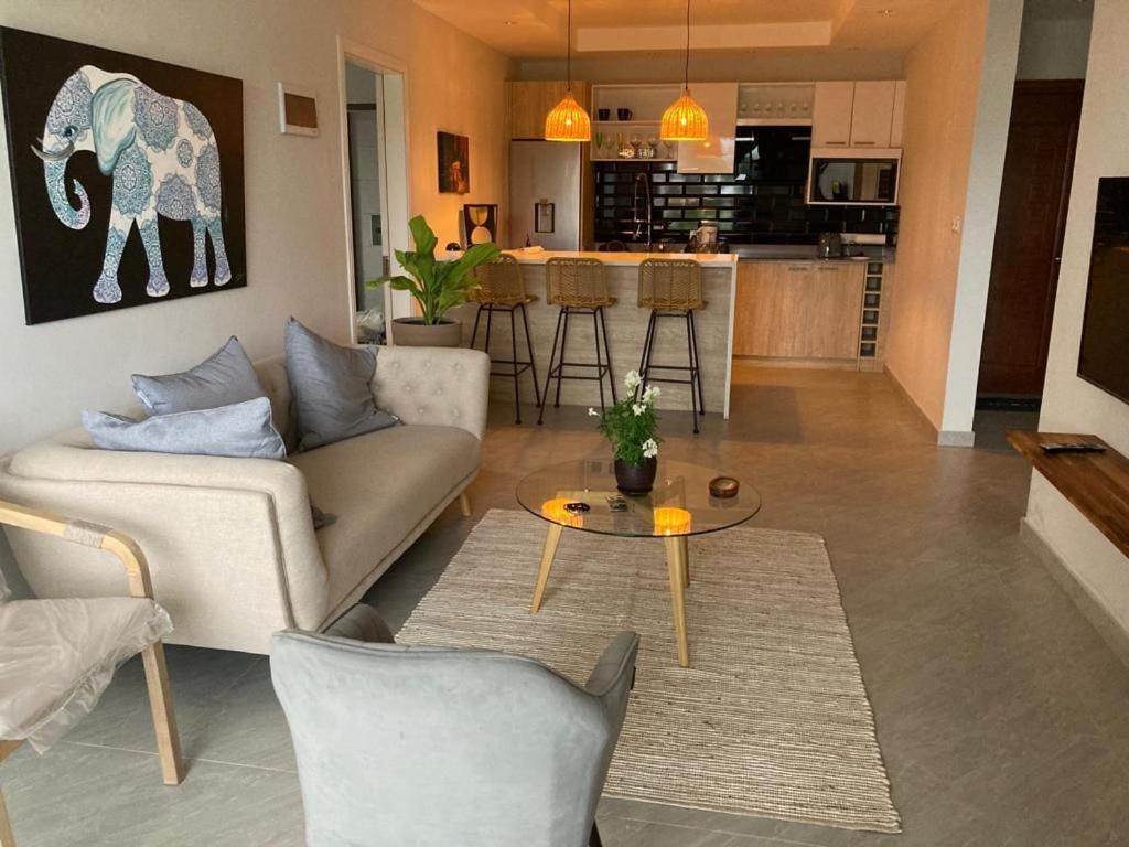 Flic-en-Flacq Splendide Penthouse Vue Mer A 5 Mn A Pied De La Plage מראה חיצוני תמונה