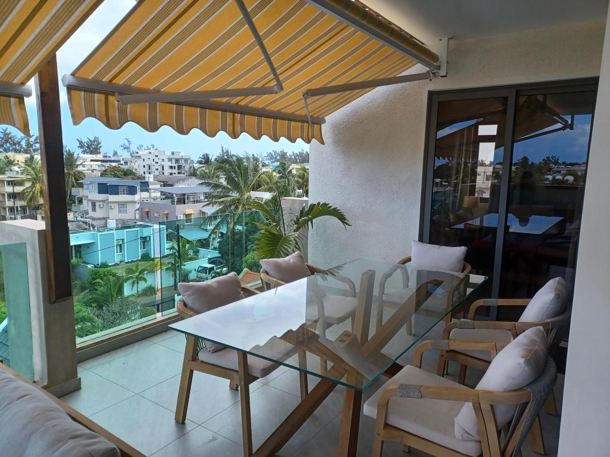 Flic-en-Flacq Splendide Penthouse Vue Mer A 5 Mn A Pied De La Plage מראה חיצוני תמונה